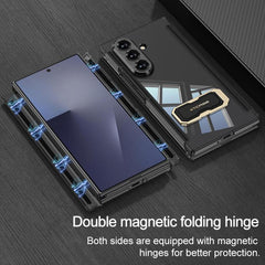 Funda para teléfono GKK plegable con doble b...