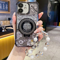 Funda para teléfono con estampado de flores ...