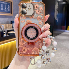 Funda para teléfono con estampado de flores ...