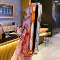 Funda para teléfono con estampado de flores ...
