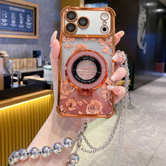 Funda para teléfono con estampado floral deg...
