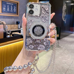 Funda para teléfono con estampado floral deg...