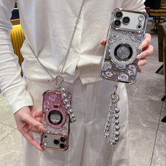 Funda para teléfono con estampado floral deg...