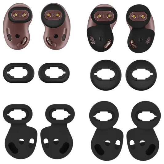 Kit de 4 pares de almohadillas de silicona y...