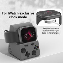 Soporte para reloj inteligente con diseño de consola de videojuegos para Apple Watch