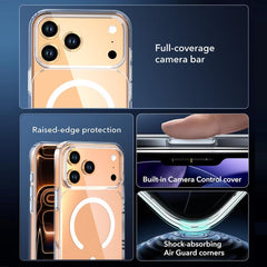 Funda magnética transparente de cristal para...