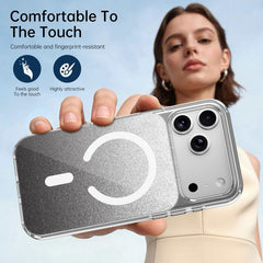 Funda magnética para teléfono con purpurina ...