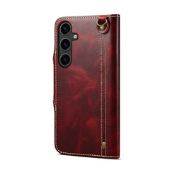 Funda de cuero genuino Denior B01 con botón ...
