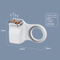 Soporte magnético para smartphone con empuña...