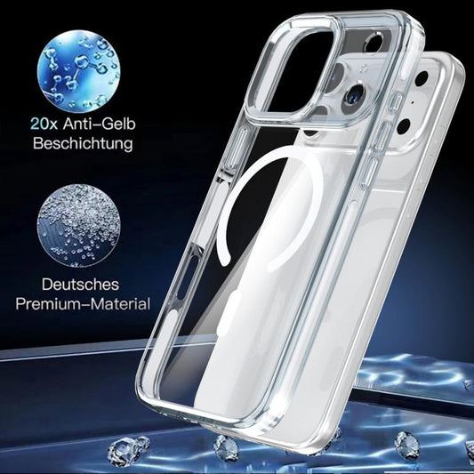 Funda magnética transparente bicolor para te...