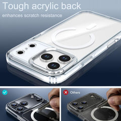 Funda magnética transparente bicolor para te...