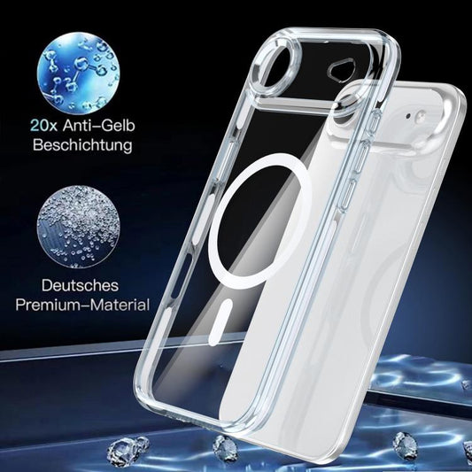 Funda magnética transparente bicolor para te...