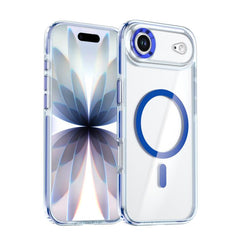 Funda magnética transparente bicolor para te...