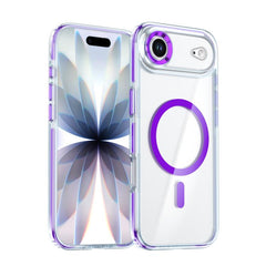 Funda magnética transparente bicolor para te...