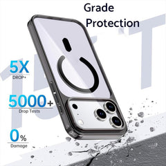 Funda magnética de cristal colorida para tel...
