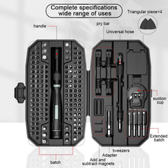 Kit de herramientas de destornilladores de precisión 152 en 1