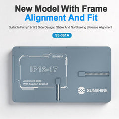 Molde de unión Sunshine SS-061A para iPhone de las series 12 a 17