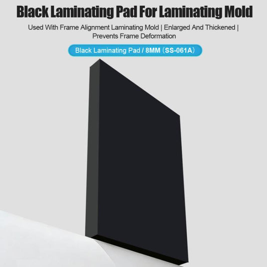 Almohadilla de laminación negra para molde de laminación Sunshine SS-061A