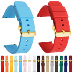 Correa de reloj de silicona impermeable de c...