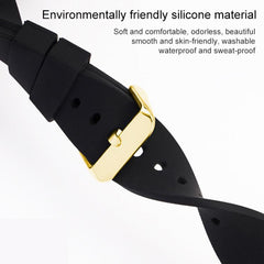 Correa de reloj de silicona impermeable de c...