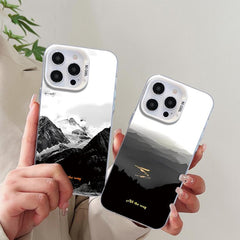 Funda híbrida de PC y TPU con estampado de m...