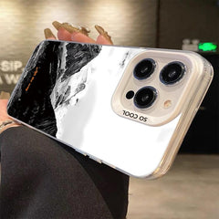 Funda híbrida de PC y TPU con estampado de m...