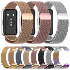 Correa de reloj magnética de metal milanesa ...