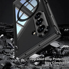Funda para teléfono GKK transparente plegabl...