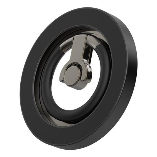 Soporte magnético para teléfono con hebilla de anillo giratorio