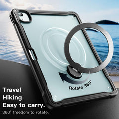 Funda híbrida para tablet con soporte metáli...