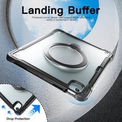 Funda híbrida para tablet con soporte metáli...