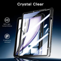 Funda híbrida para tablet con soporte metáli...