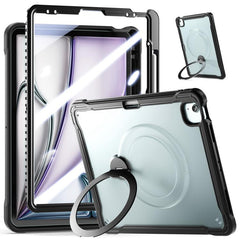 Funda híbrida para tablet con soporte metáli...