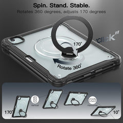 Funda híbrida para tablet con soporte metáli...