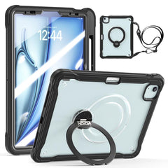 Funda híbrida para tablet con soporte metáli...