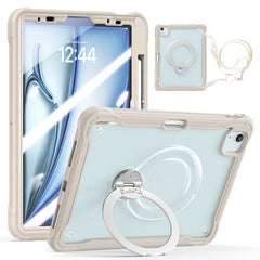 Funda híbrida para tablet con soporte metáli...