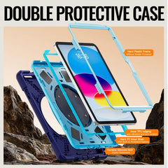 Funda híbrida de silicona para tablet con so...