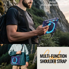 Funda híbrida de silicona para tablet con so...
