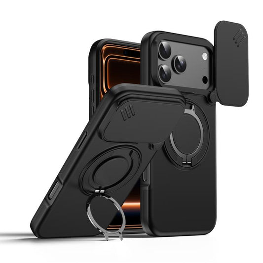 Funda para teléfono con soporte giratorio ma...