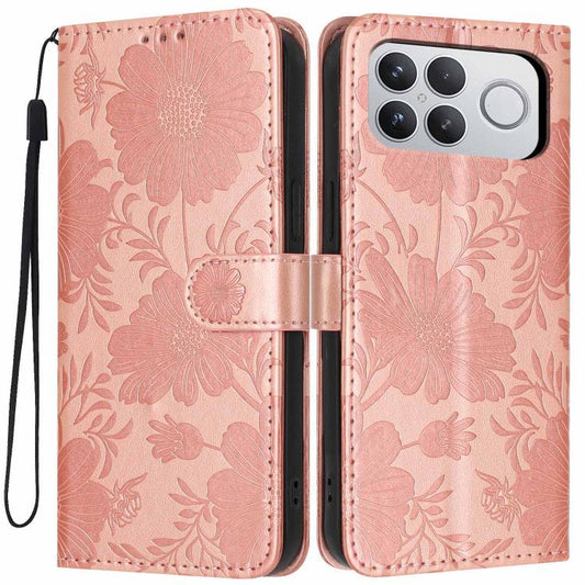 Funda para teléfono de piel vegana con relie...