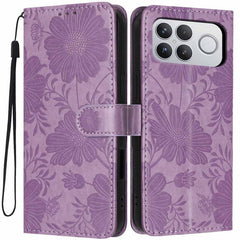 Funda para teléfono de piel vegana con relie...