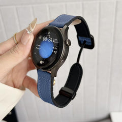 Correa de reloj xDfind de cuero vegano con t...