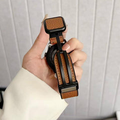 Correa de reloj xDfind de cuero vegano con t...
