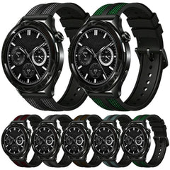 Correa de reloj híbrida de nailon trenzado y...