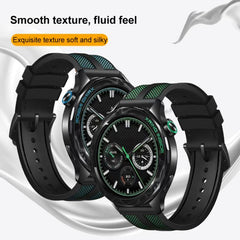 Correa de reloj híbrida de nailon trenzado y...