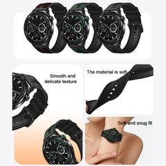 Correa de reloj híbrida de nailon trenzado y...