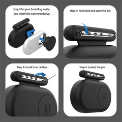 XDcase Juego de 4 fundas protectoras de sili...