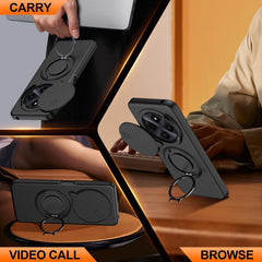 Funda para teléfono con soporte giratorio ma...