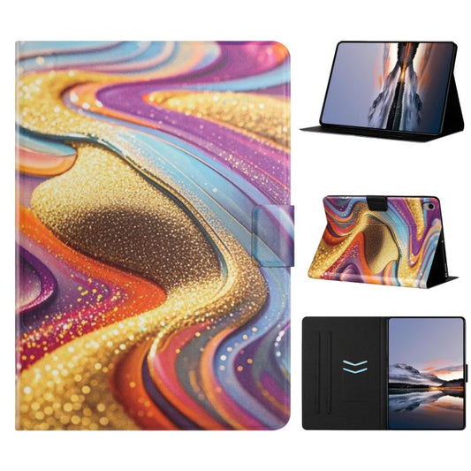 Funda inteligente para tablet de cuero vegan...