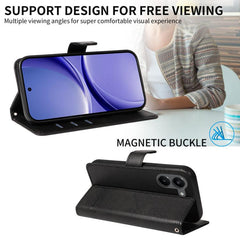 Funda de cuero para teléfono con costura tip...